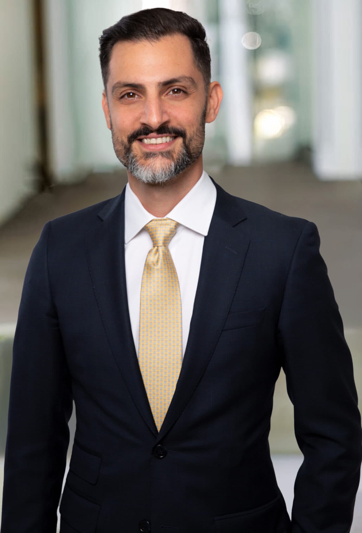 Portrait of Shahab Mossavar-Rahmani