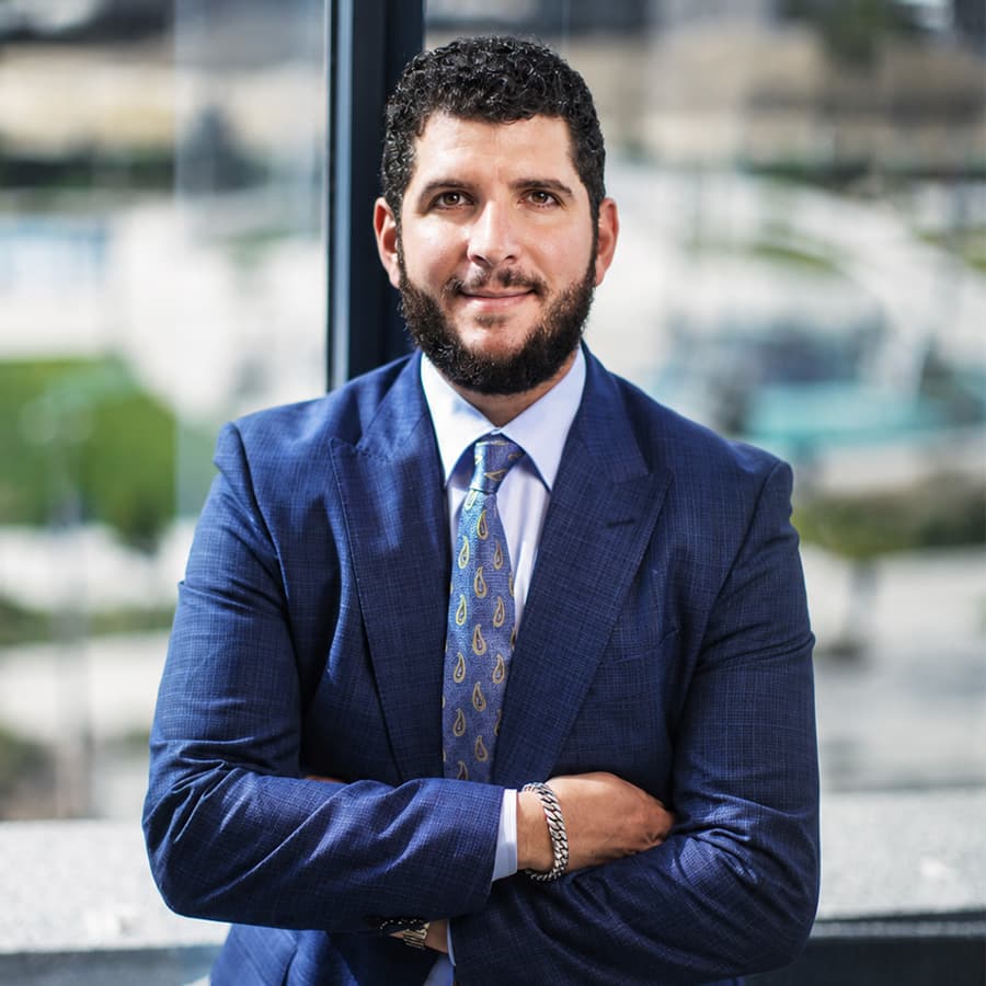 Portrait of Belal Hamideh