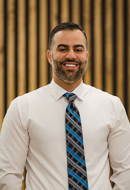 Portrait of Mohammad Muhareb