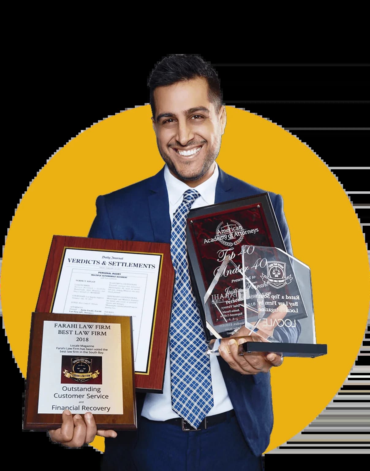 Portrait of Justin Farahi