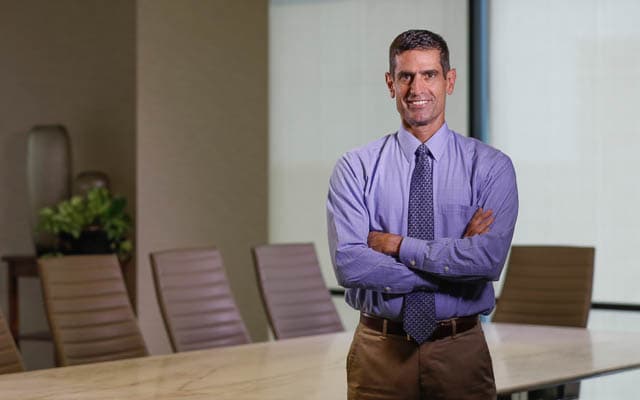 Portrait of Nick Bettinger