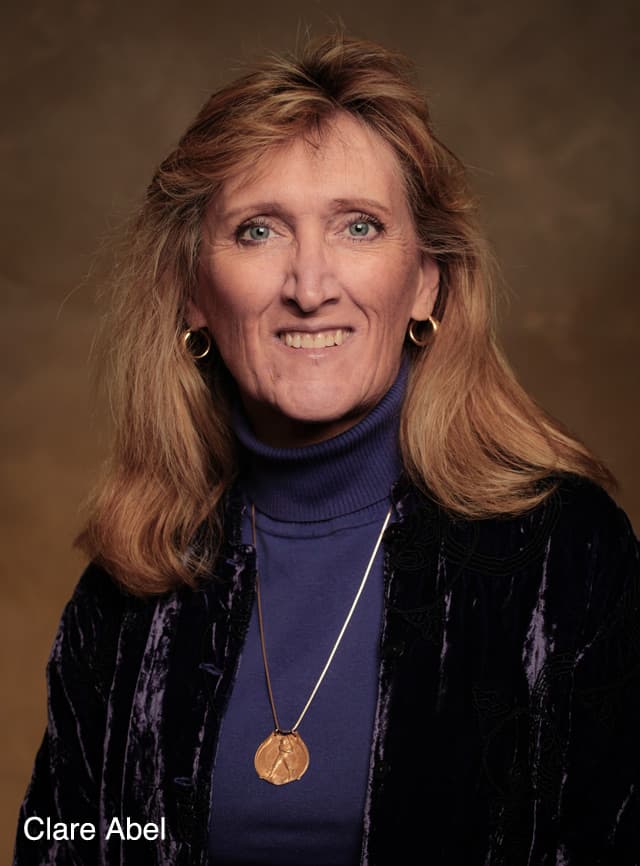 Portrait of Clare Abel